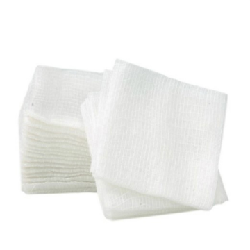 Peça de gaze de algodão respirável em saúde para uso hospitalar