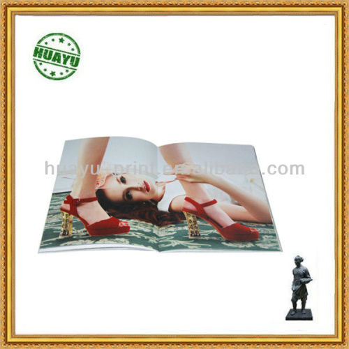 Full color perfect binding magazine/booklet printing