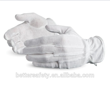 100% Stretch Cotton Fashion Parade Style cotton glove Bulk