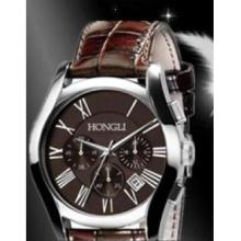 Real Leather Elegance Watch