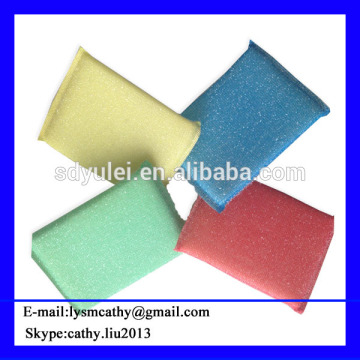 polyester scouring pad/scouring pad making/plastic scouring pads