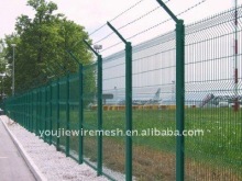 wire mesh fence panel