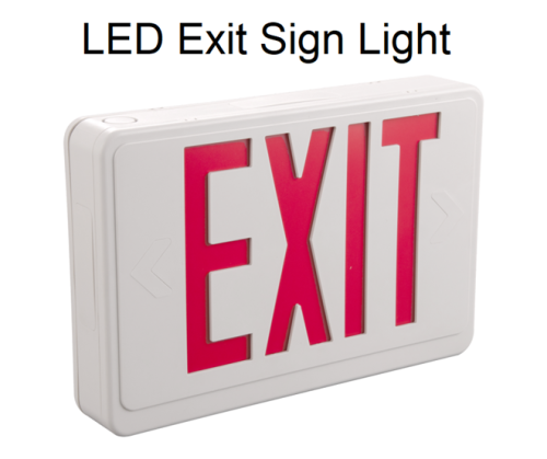 Li-ion Battery Recharge LED Emergency Exit signs