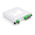 Módulo de división PLC 1x4 SC/UPC Inserción de divisor PLC