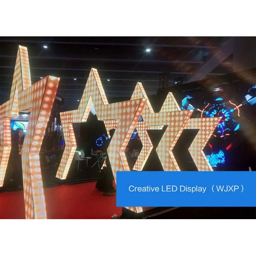 Customizable Light Weight 3D Irregular LED Display