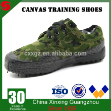 2016 Military Army Combat Training Canvas Camouflage Shoes for men and women