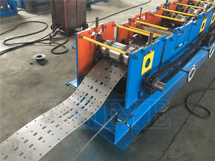 Hydraulic Storage Rack Upright Shelf Roll Forming Machine