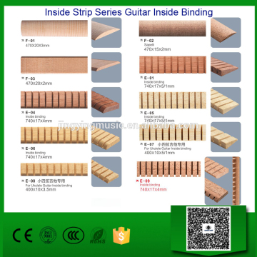 Inside Strip Series Guitar Inside Binding