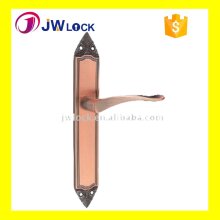 Home Furniture Door Handle 85 Z232-Z242 Wooden Door Handle On Plate