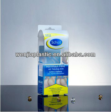 pvc cosmetics packing box