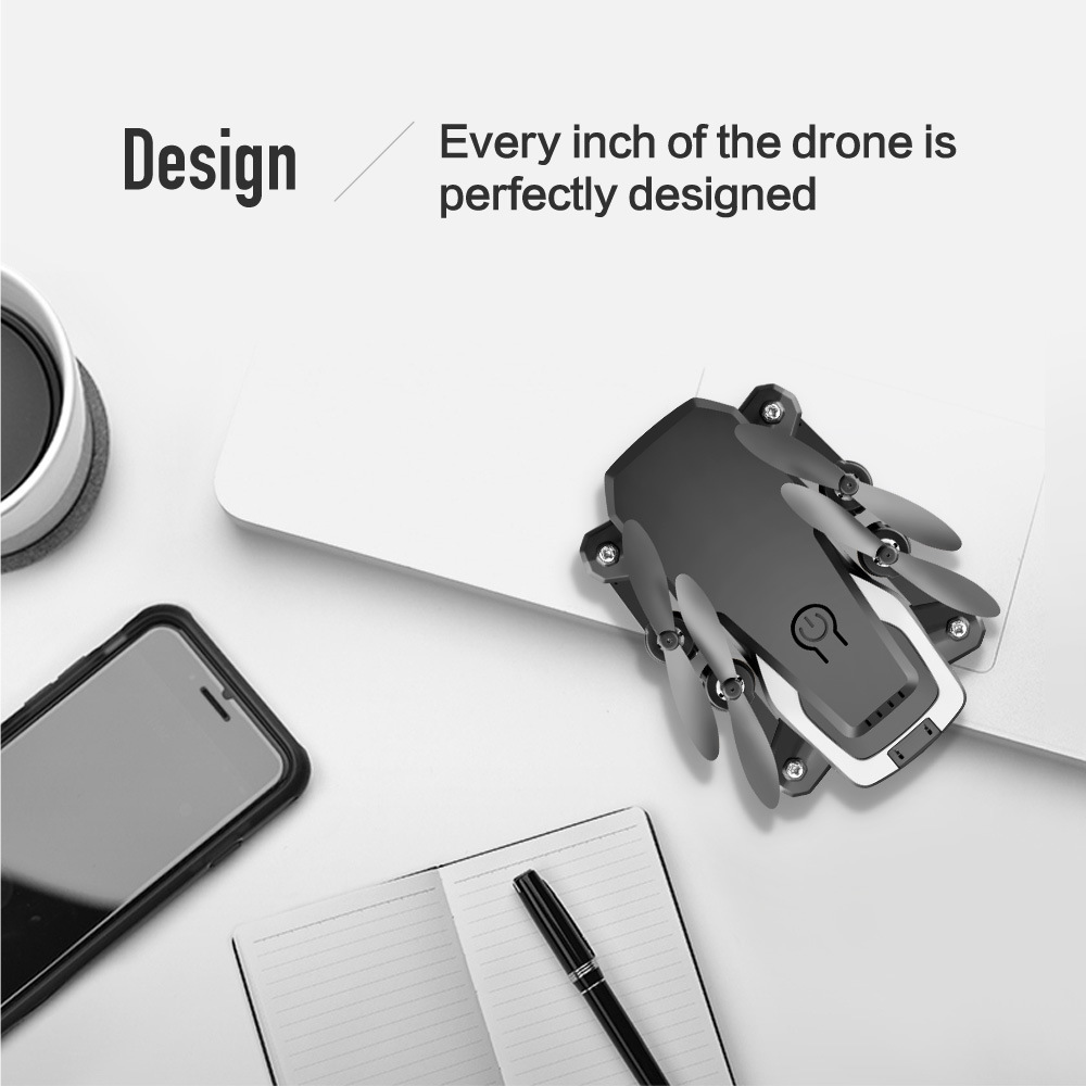 LF606 Mini Drone With Camera HD Wide High Hold Professional RC Helicopter One-Key Return FPV Drones Foldable Quadcopter Kid Toys
