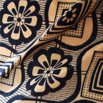100% Polyester Weft Knitted African Print Fabric