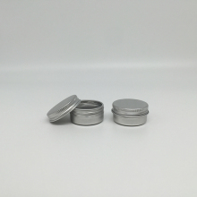 15ml 15g Small Aluminum Tin Container - Screw Top, Ideal for Travel