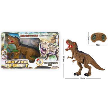 DINOSAUR ISLAND TOYS INFRARED R/C DINOSAUR , WITH SOUND AND LIGHT