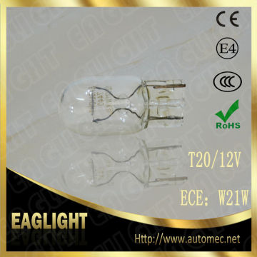 ECE T20 12VClear Wedge auto bulb