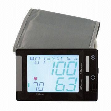 Digital Blood Pressure Monitor with Touch Button and Color Display