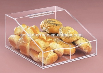 Bakery Bin Food Bin Clear Acrylic with Removable Divider fd140301044