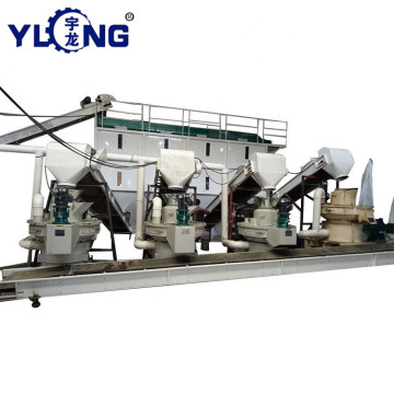 1.5-3 t/h Complete Wood Pellet Production Line