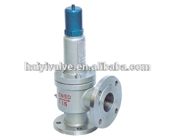 ANSI standard safety valve with bellows