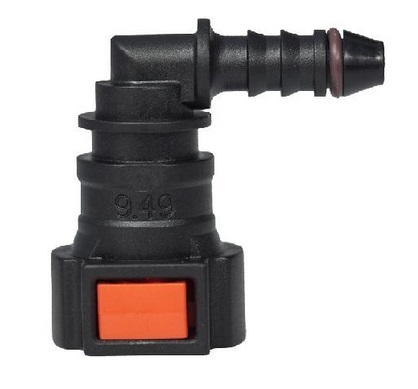Urea SCR System Quick Connector 9.49 (3/8) - ID6 90 ° SAE