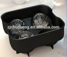silicone ice ball tray,Ice Sphere ,round ice ball tray