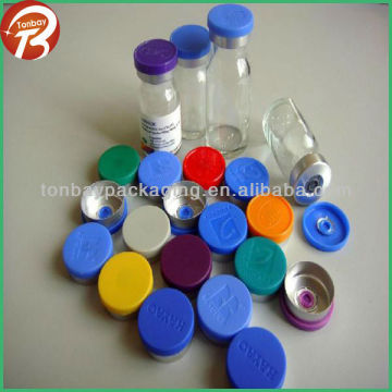 Glass vial cap