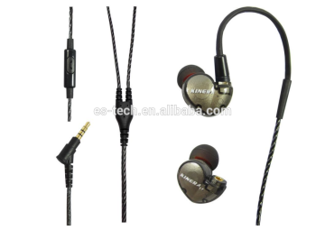 2017 balanced armature earphone, high end quality tasteful design and modern, sleek look.