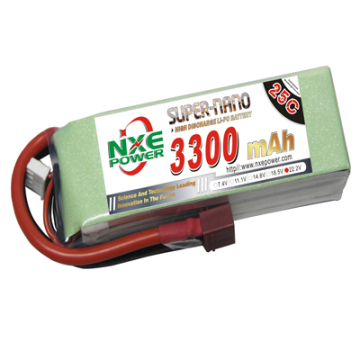 rc heli lipo battery 3300mah 1s-6s 25c NXE Power