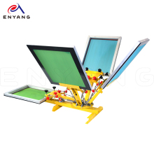 4 Color 4 Station Semi-Auto Silk Screen Printing Press Manual
