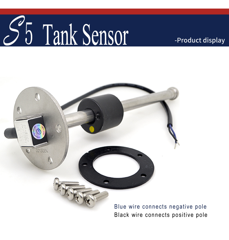 Genuine Marine sonic food grade overhead tank level sensor capacitance toilet accuracy tank level sensor