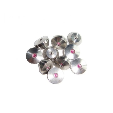 Abrasive water jet cutting head parts ruby orifice