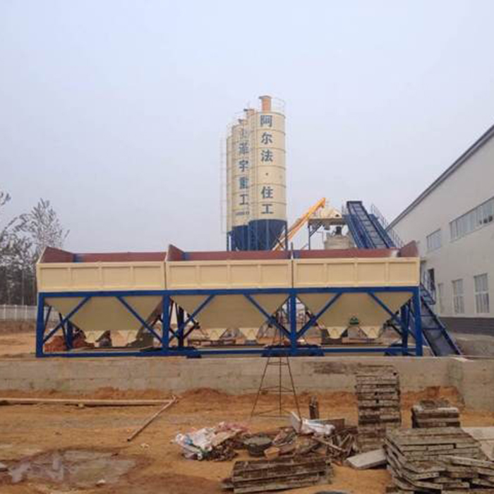 Fully Automatic 90m3h concrete batching plant