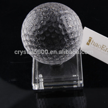 Magic crystal ball with crystal base