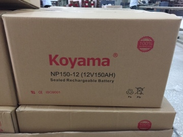 Good Quality 12V 150ah UPS Battery VRLA AGM Storage Battery