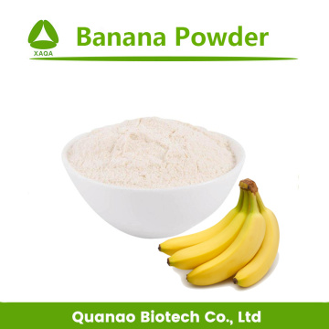 Aditivo alimentario liofilizado en polvo de plátano de fruta natural