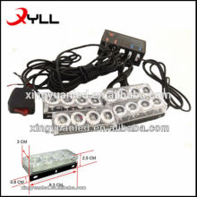16 LED STROBE GRILLE LIGHT WITH CONTROL CERTIFICATION GRILLE STROBE LIGHTS