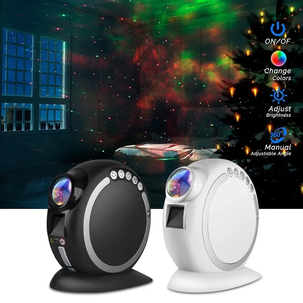 Tuya WiFi Smart Star Projector Galaxy for Holiday Party APP Control Smart Home Nebula Projector Works for Google Home Alexa