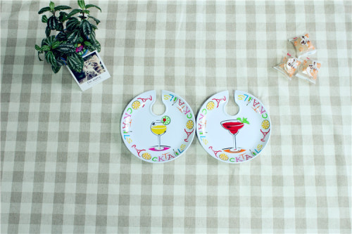 Melamine Cocktail Party Plate,Plastic Cocktail Plate