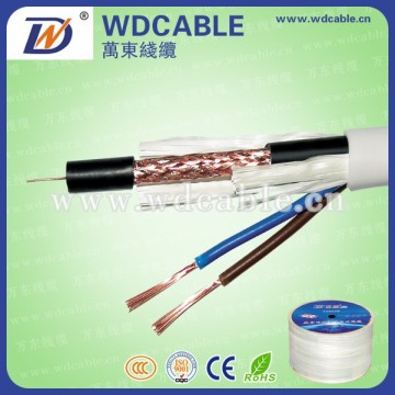 ull-reel-box 1000ft Coax Cable RG59 Power CCTV Security Camera/cable coaxial cable/cctv price cable and cable tie with label