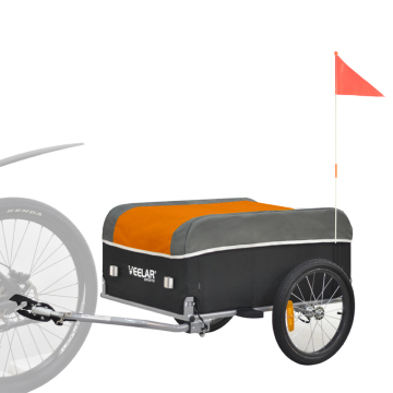 VEELAR Shopping Two Wheel Bicycle Cargo Trailer