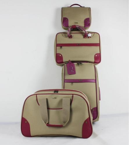 PU Lightwight Soft TraveL Luggage Set