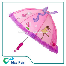 promotional cartoon dancing girl compact kid umbrellas