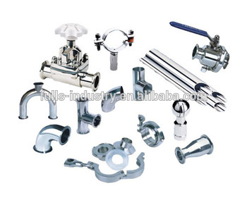 Sanitary Sainless Steel Pipe Fittings and Valves