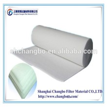 synthetic fiber pre filter media/spray booth intake filter roll