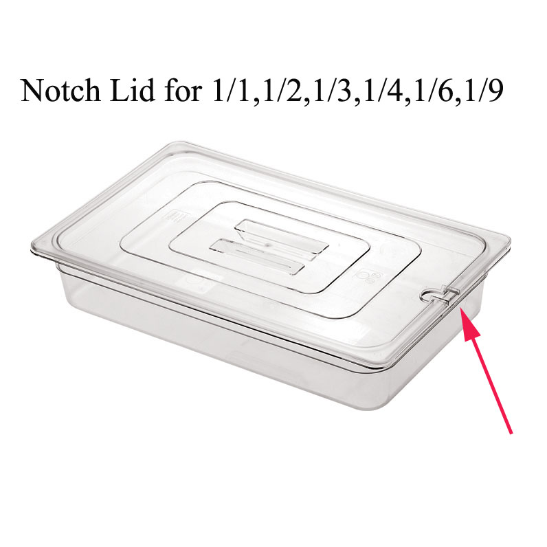 Melamine Food Tray 1/3 GN Plastic Rectangular Buffet Server Gastronorm Food Display Tray