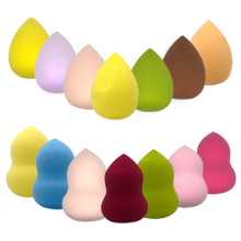 Waterdrop Shape Purple Powder Sponge Blender