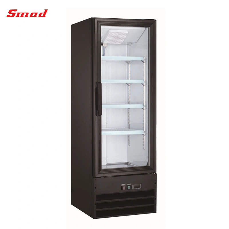 Cold Drink Vertical Display Cooler Glass Door Refrigerator for Supermarket