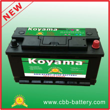 Sealed 12V AGM Start Stop Automotive Battery Car Battery 88ah