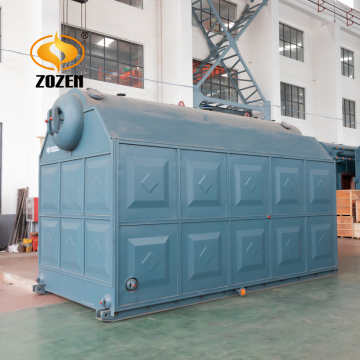 Wood Solid Fuel Straw Burning Fired Steam Boiler