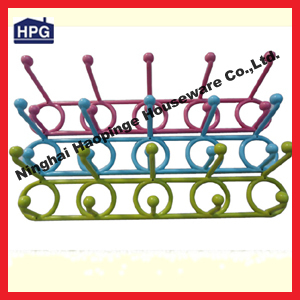 Door hanger plastic simple parallel bars/clothes line hanger hooks